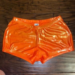 Varsity Orange Spanks